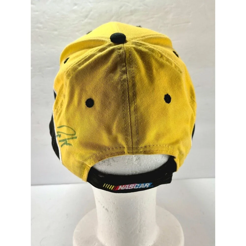 NWOT NASCAR Nextel Cup Series Hat Yellow Black ISC Motorsports Vintage Racing Ca